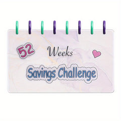 52 Week Money Saving Challenge Binder Envelopes Budget Savings