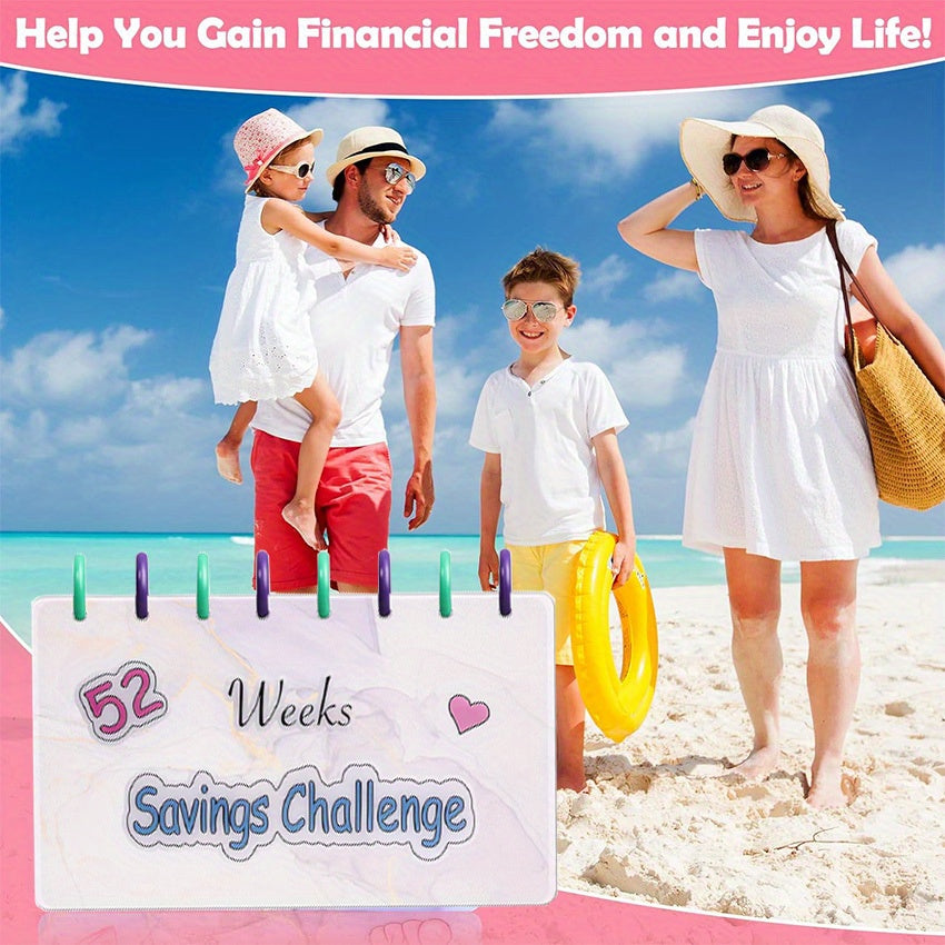 52 Week Money Saving Challenge Binder Envelopes Budget Savings