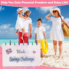 52 Week Money Saving Challenge Binder Envelopes Budget Savings