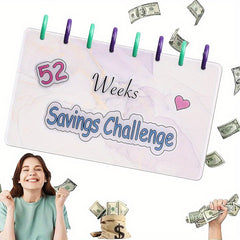 52 Week Money Saving Challenge Binder Envelopes Budget Savings