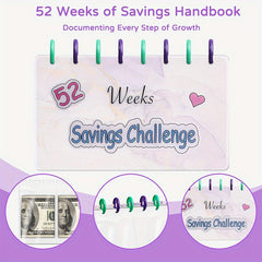 52 Week Money Saving Challenge Binder Envelopes Budget Savings