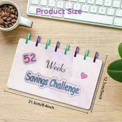 52 Week Money Saving Challenge Binder Envelopes Budget Savings