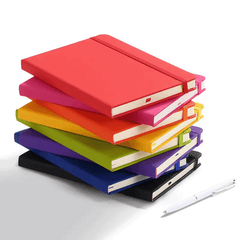 A5 A6 Business Strap Notebook Student Stationery Notepad Diary