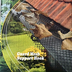 Gutter Guard Mesh Leaf Blocking Net Plastic Mesh Fence Mesh