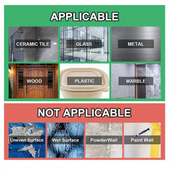 60pcs Strong Double Sided Adhesive Tape Nano Transparent Wall Stickers
