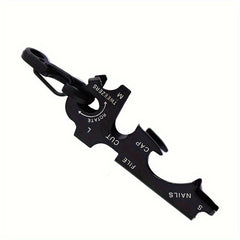 8 in 1 Carabiner Keychain Bottle Opener for Camping Adventure