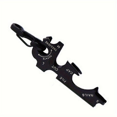 8 in 1 Carabiner Keychain Bottle Opener for Camping Adventure