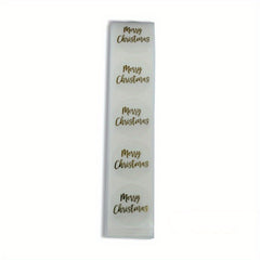 500pcs Round Clear Christmas Stickers Thank You Card Box Labels