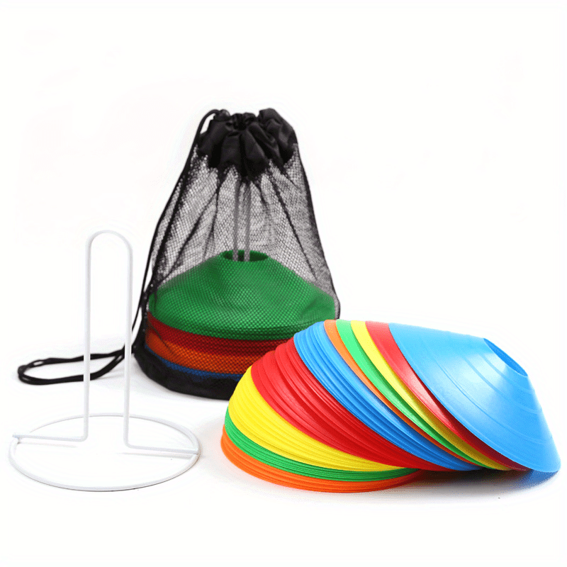 Soccer Ball Training Disc Football Agility Speed Equipment 20pcs