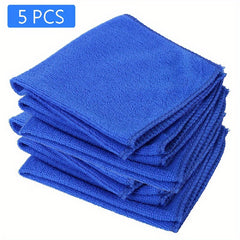 5pcs Soft Microfiber Car Cleaning Towels for Auto Motorcycle Home