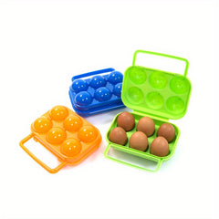 Egg Storage Box Outdoor Camping Container With Compartments