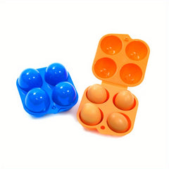 Egg Storage Box Outdoor Camping Container With Compartments