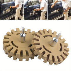 4" Car Pneumatic Rubber Eraser Wheel Pad Polishing Disc