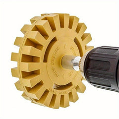 4" Car Pneumatic Rubber Eraser Wheel Pad Polishing Disc