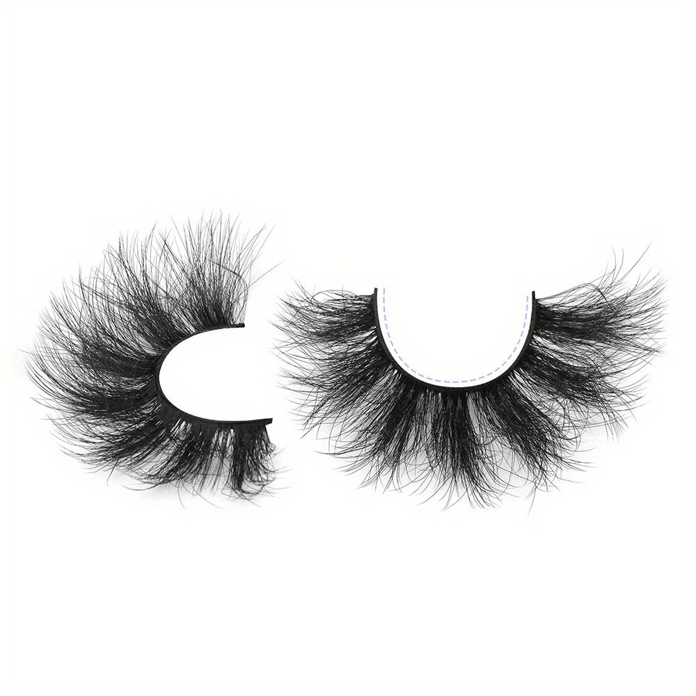 7 Pairs Faux Mink Fluffy False Eyelashes