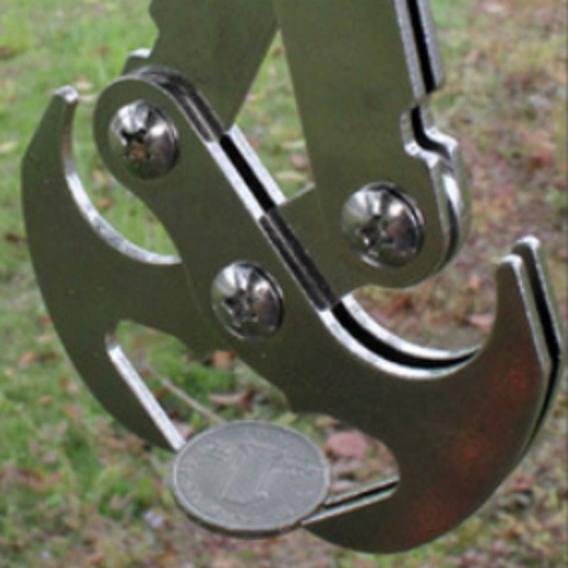 Outdoor Mountaineering Gravity Hook Stainless Steel Survival
