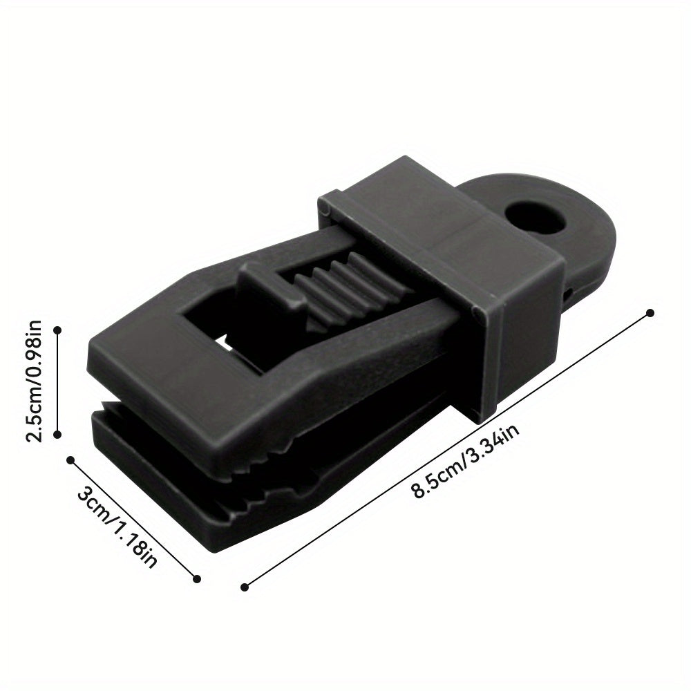 10pcs Tarpaulin Clamp for Outdoor Camping