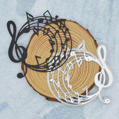 Music Note Guitar Piano Metal Cutting Dies for DIY Scrapbooking Album