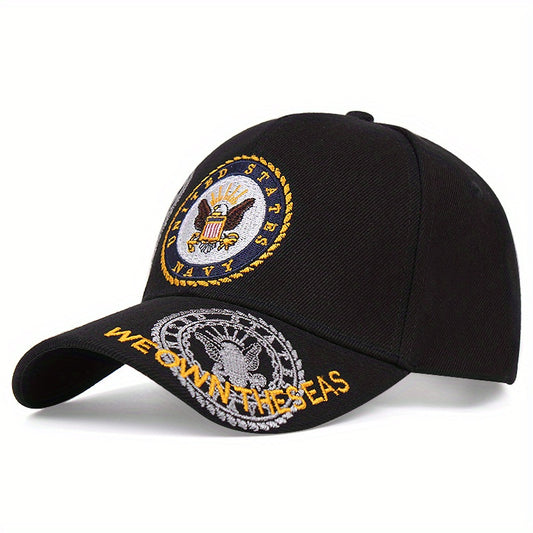 US Navy Men's Outdoor Baseball Cap Visor Hat