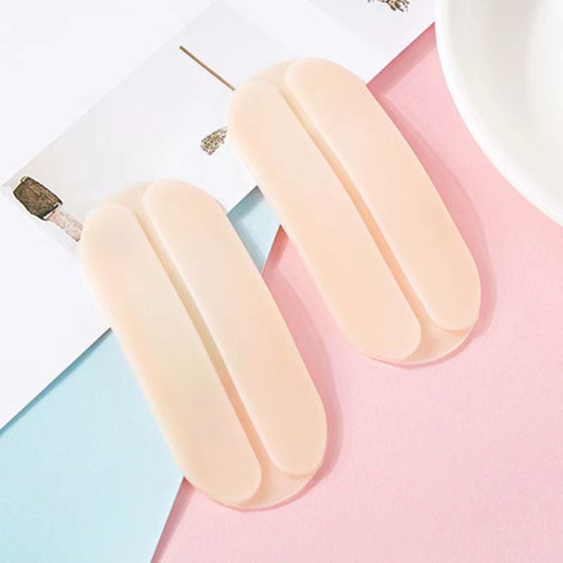 3 Pairs Silicone Shoulder Pads Non-slip Adhesive Bra Cushions