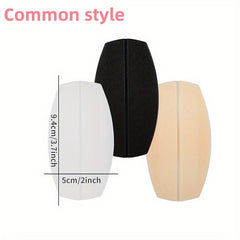 3 Pairs Silicone Shoulder Pads Non-slip Adhesive Bra Cushions