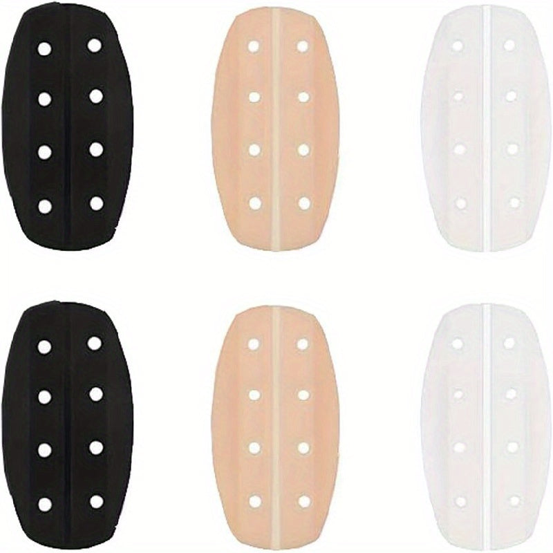 3 Pairs Silicone Shoulder Pads Non-slip Adhesive Bra Cushions