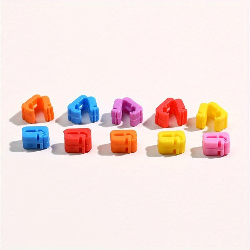 100 Plastic Balloon Arch Ring Buckles Birthday Wedding Halloween Party