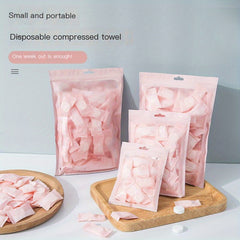 50pcs Disposable Towel Compressed Portable Travel Towel Non woven Towel