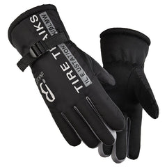 Winter Warm Gloves Thickened Cotton Gloves Outdoor Cycling Ski Gloves