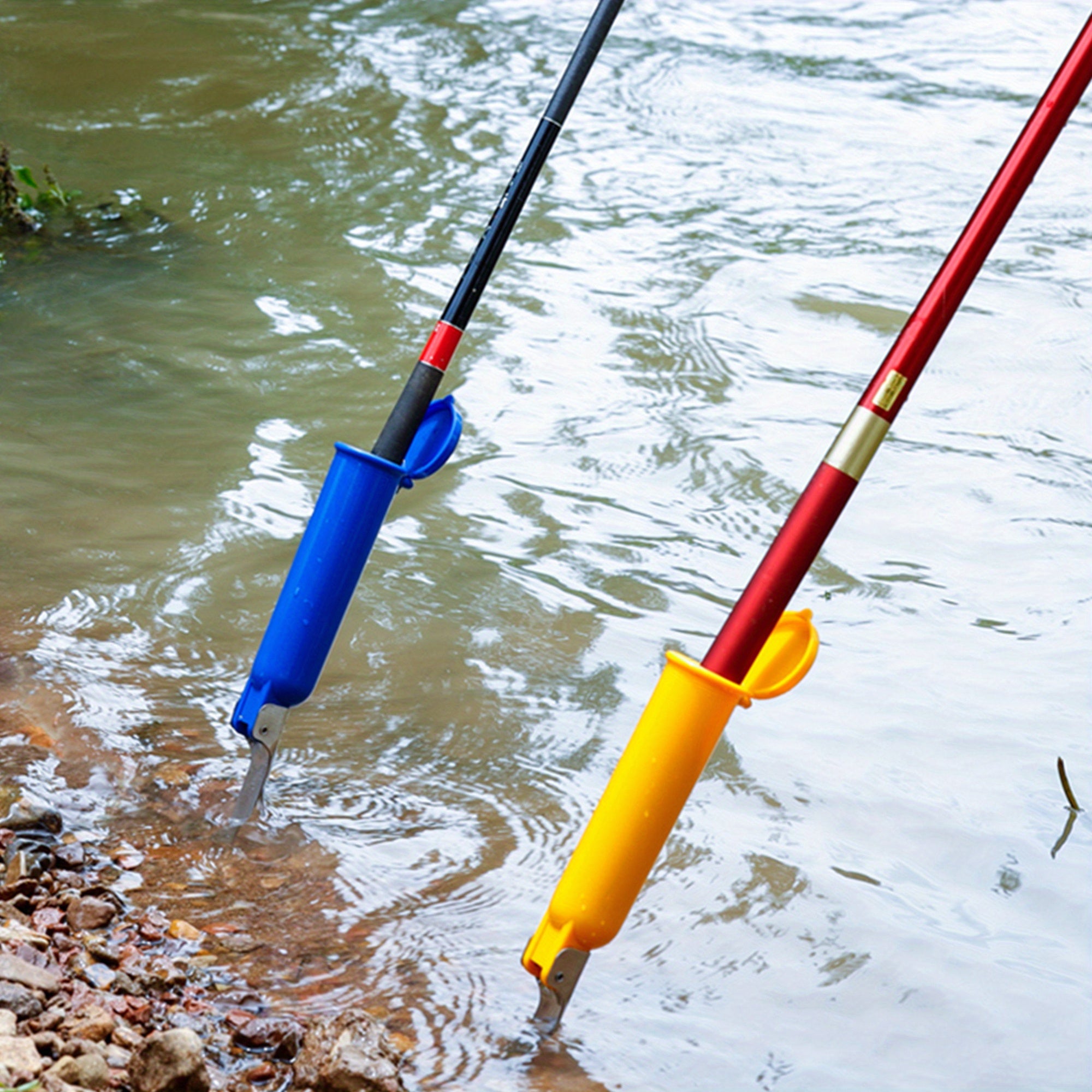 2pcs Sea Fishing Rod Holder Ground Rod Holder Outdoor Fishing Tackle
