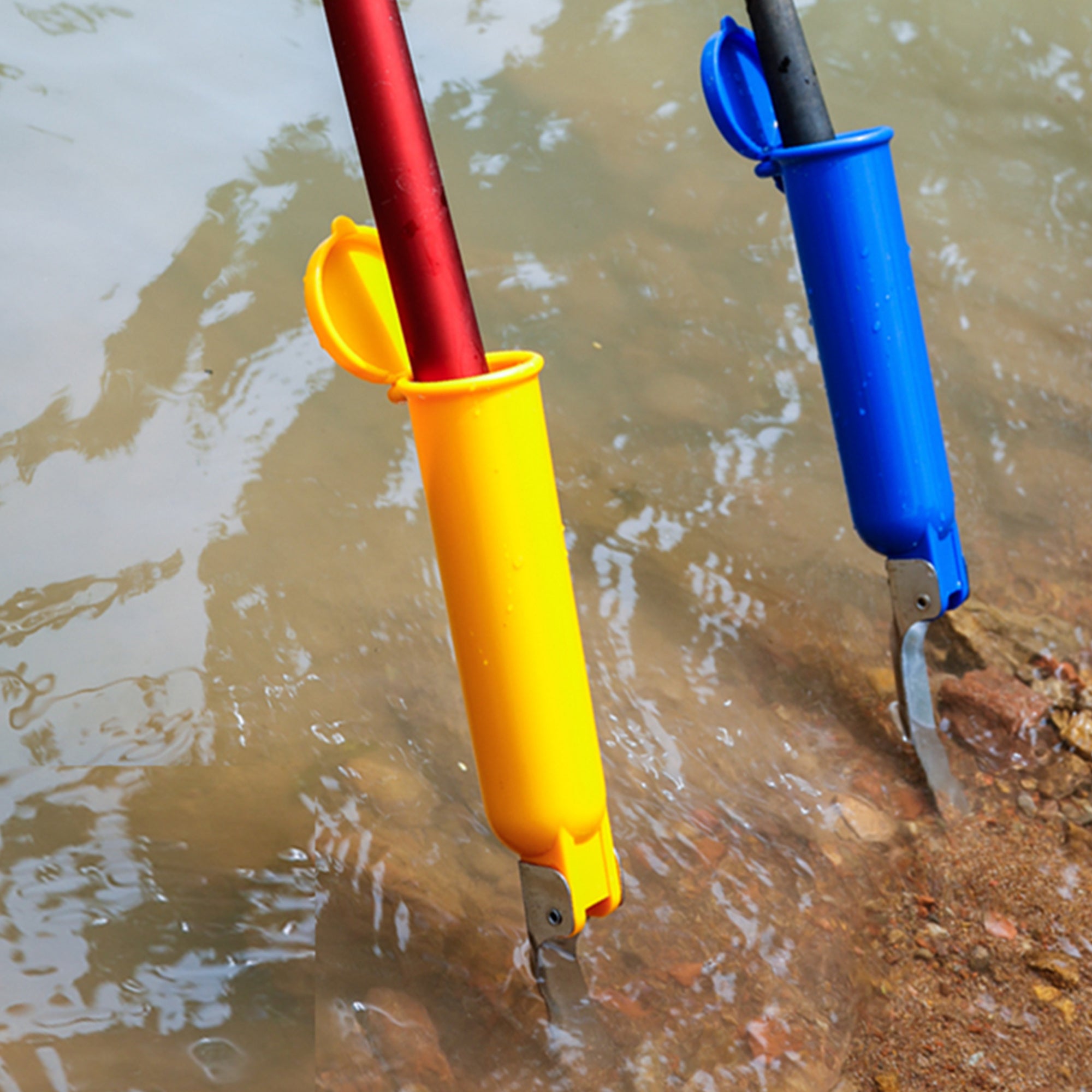 2pcs Sea Fishing Rod Holder Ground Rod Holder Outdoor Fishing Tackle