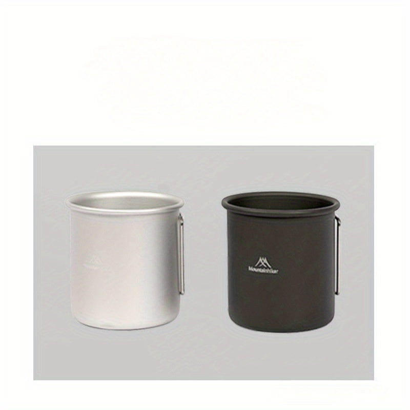 2pcs Collapsible Aluminum Camping Mugs