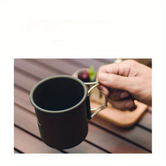 2pcs Collapsible Aluminum Camping Mugs