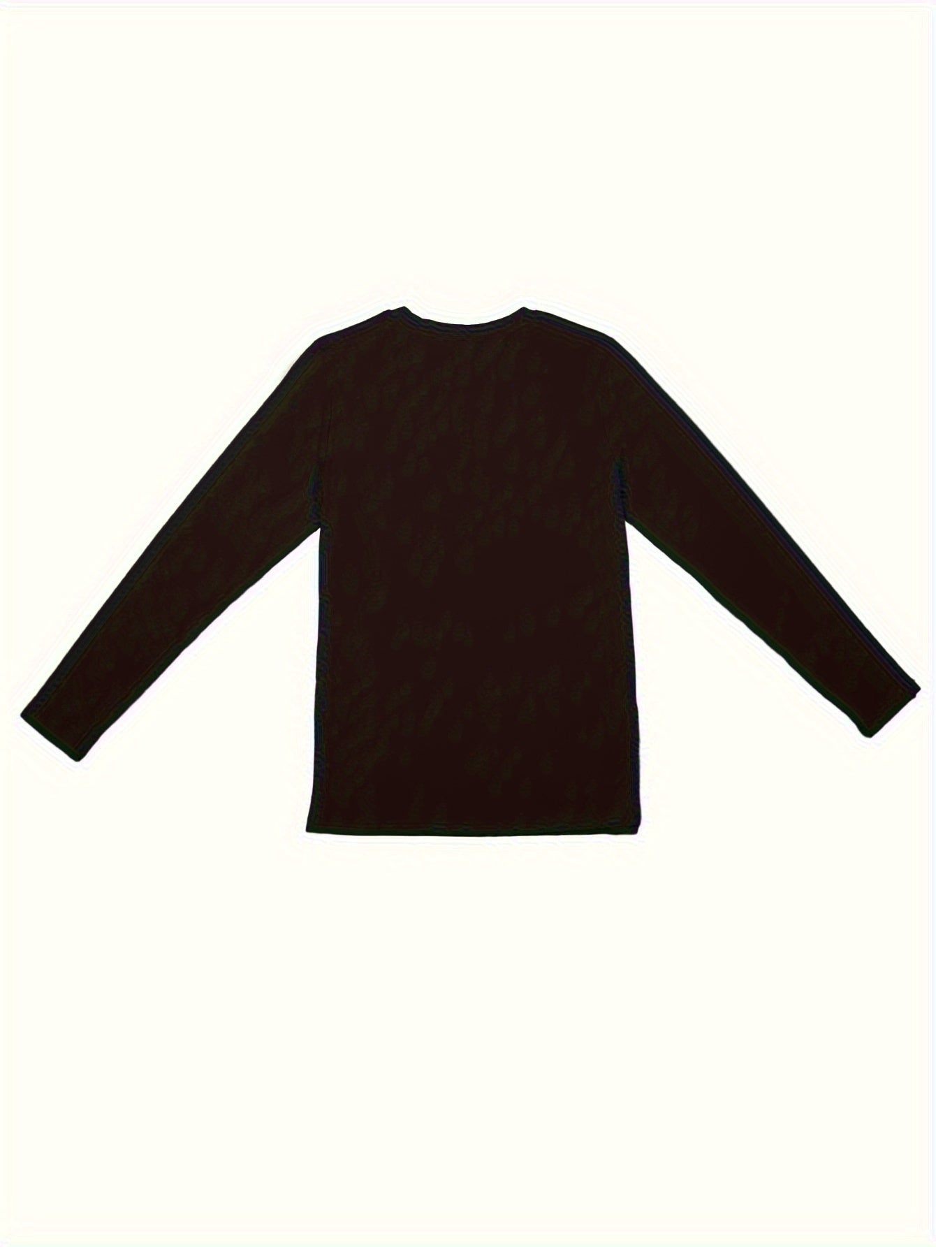 Letter Print Lounge Top Crew Neck Long Sleeve