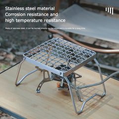 Portable Campfire Grill Stainless Steel Camping Grate