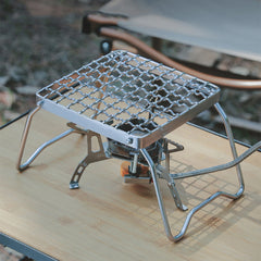 Portable Campfire Grill Stainless Steel Camping Grate