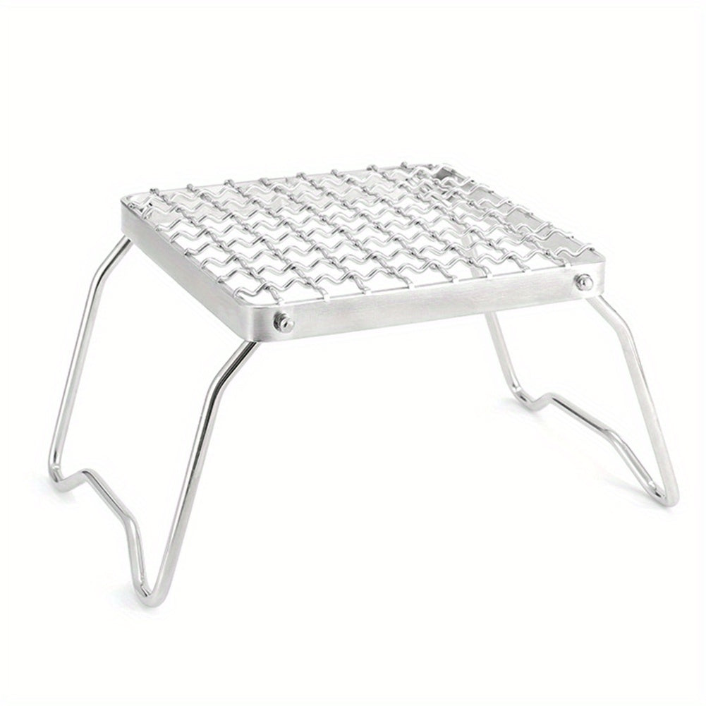 Portable Campfire Grill Stainless Steel Camping Grate