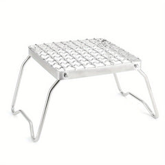 Portable Campfire Grill Stainless Steel Camping Grate