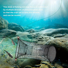 1pc Fishing Bait Trap Crab Trap Collapsible Casting Net