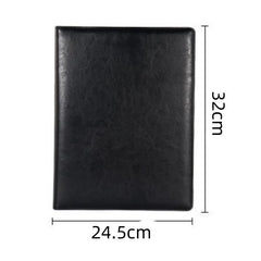 A4 Conference Folder Soft Faux Leather Portfolio Organiser