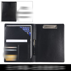 A4 Conference Folder Soft Faux Leather Portfolio Organiser