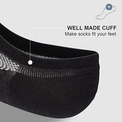 4 Pairs Men's Low Cut Ankle Socks Casual Cotton Socks