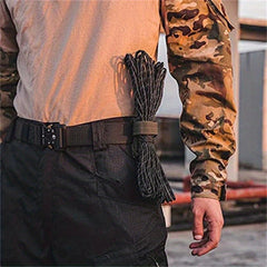 Tactical Glove Holder Belt for Outdoor Activities