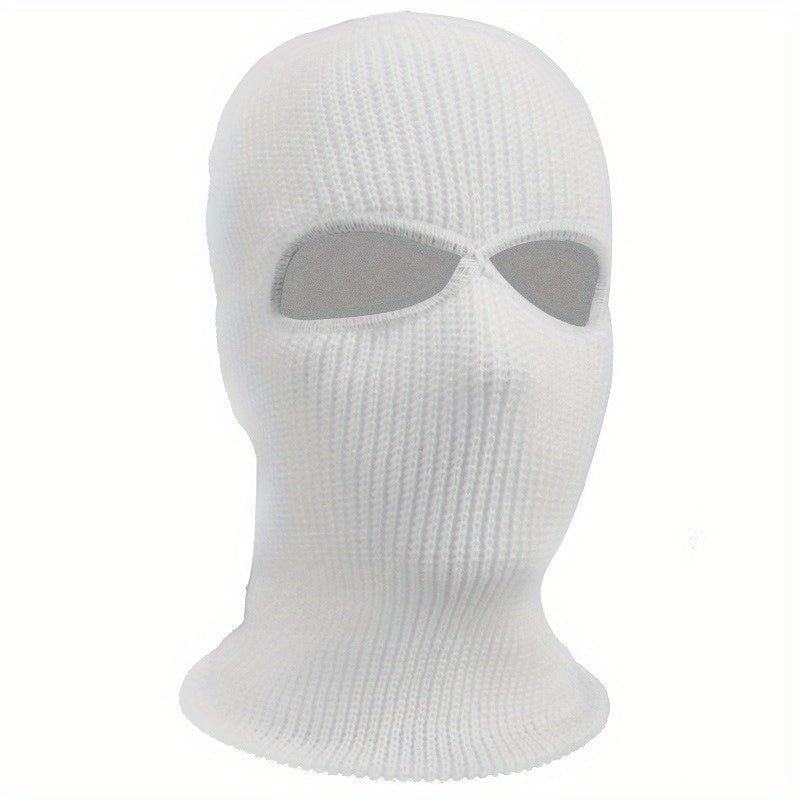 Balaclava Hat Knitted Warm Head Cover For Winter Outdoor Ski Hat