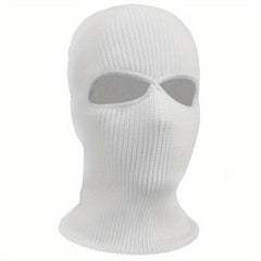 Balaclava Hat Knitted Warm Head Cover For Winter Outdoor Ski Hat