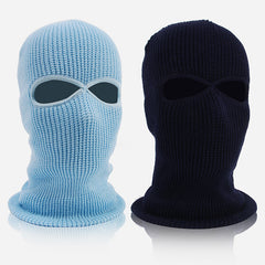 Balaclava Hat Knitted Warm Head Cover For Winter Outdoor Ski Hat