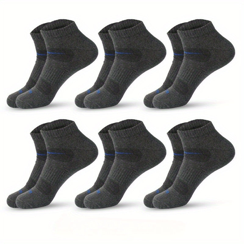 Men's Cotton Ankle Socks Sweat Absorbing Low Cut Sock