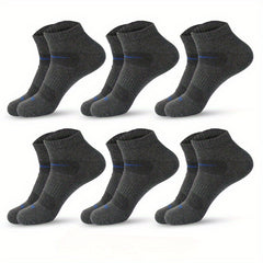 Men's Cotton Ankle Socks Sweat Absorbing Low Cut Sock