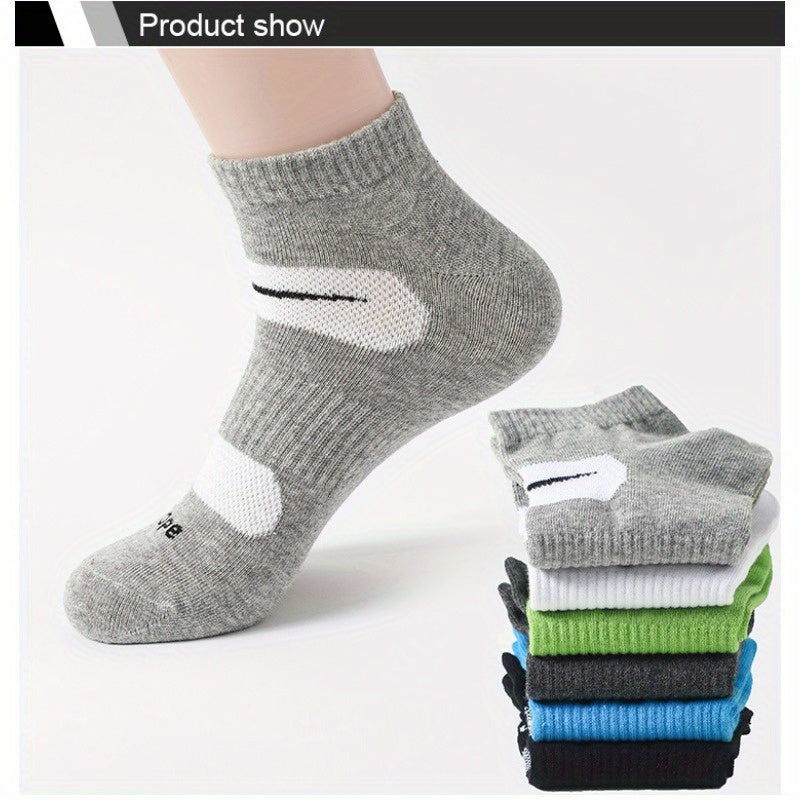 Men's Cotton Ankle Socks Sweat Absorbing Low Cut Sock