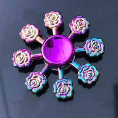Colorful Fidget Spinner Metal Hand Spinner For Adults Anxiety Relief Toy